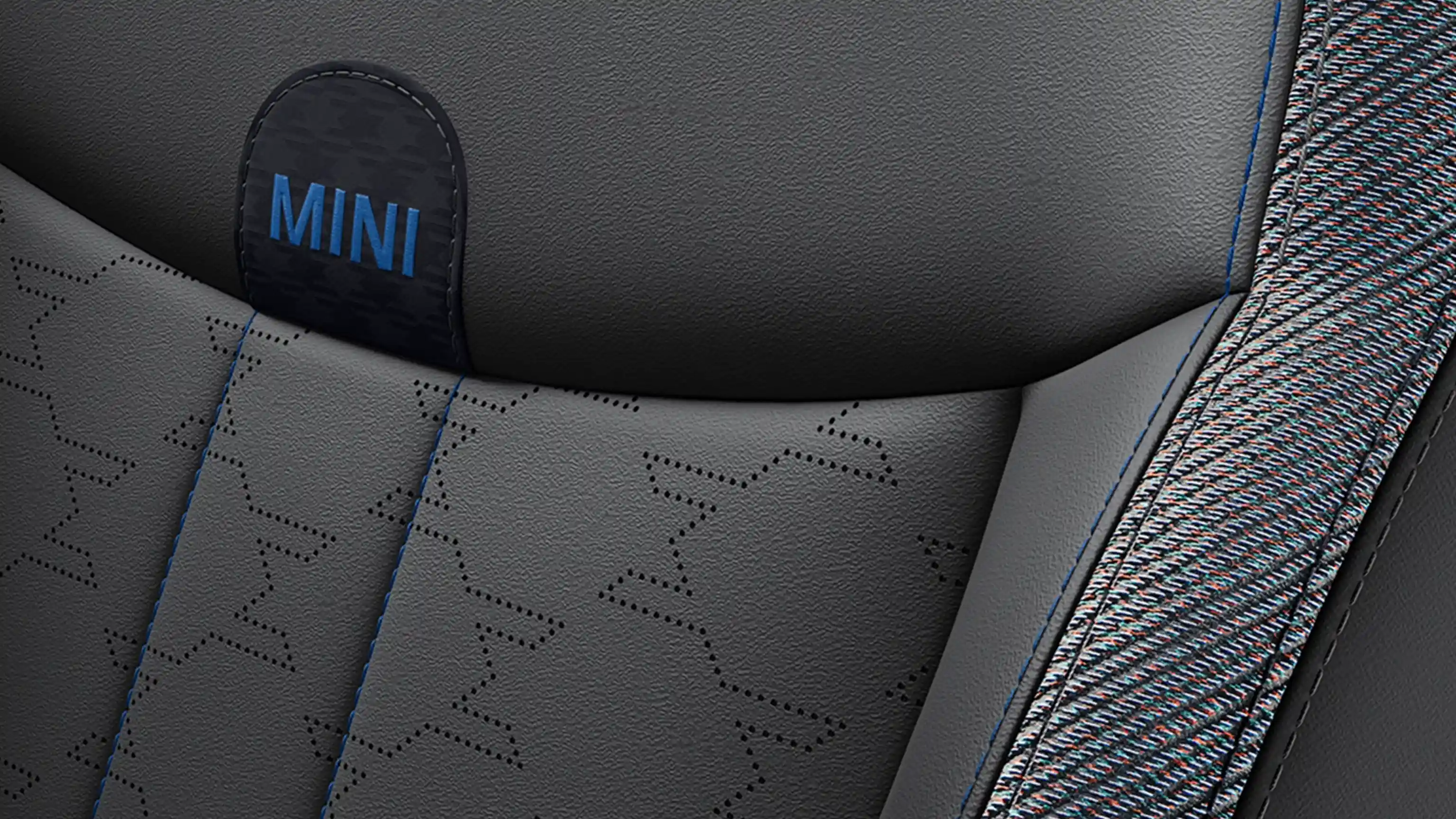 MINI Cooper Convertible – interior – gallery – classic style seat upholstery