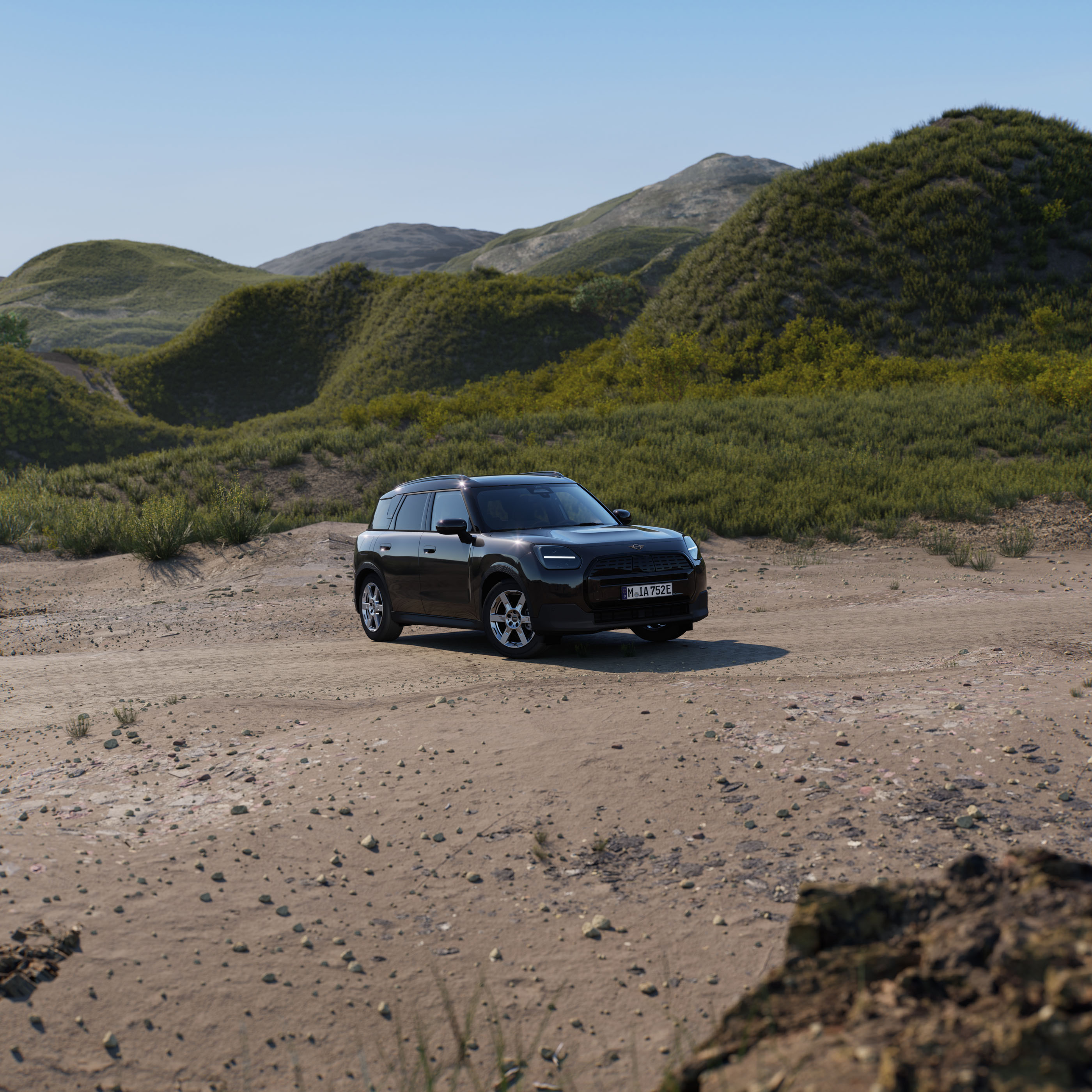 MINI COUNTRYMAN. front view
